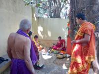 Shri Chitrapur Math Bengaluru: Vardhanti at Nagadevata, Annamma, Chamunda, and Marikamba Sannidhi-s (14 Jan 2025)